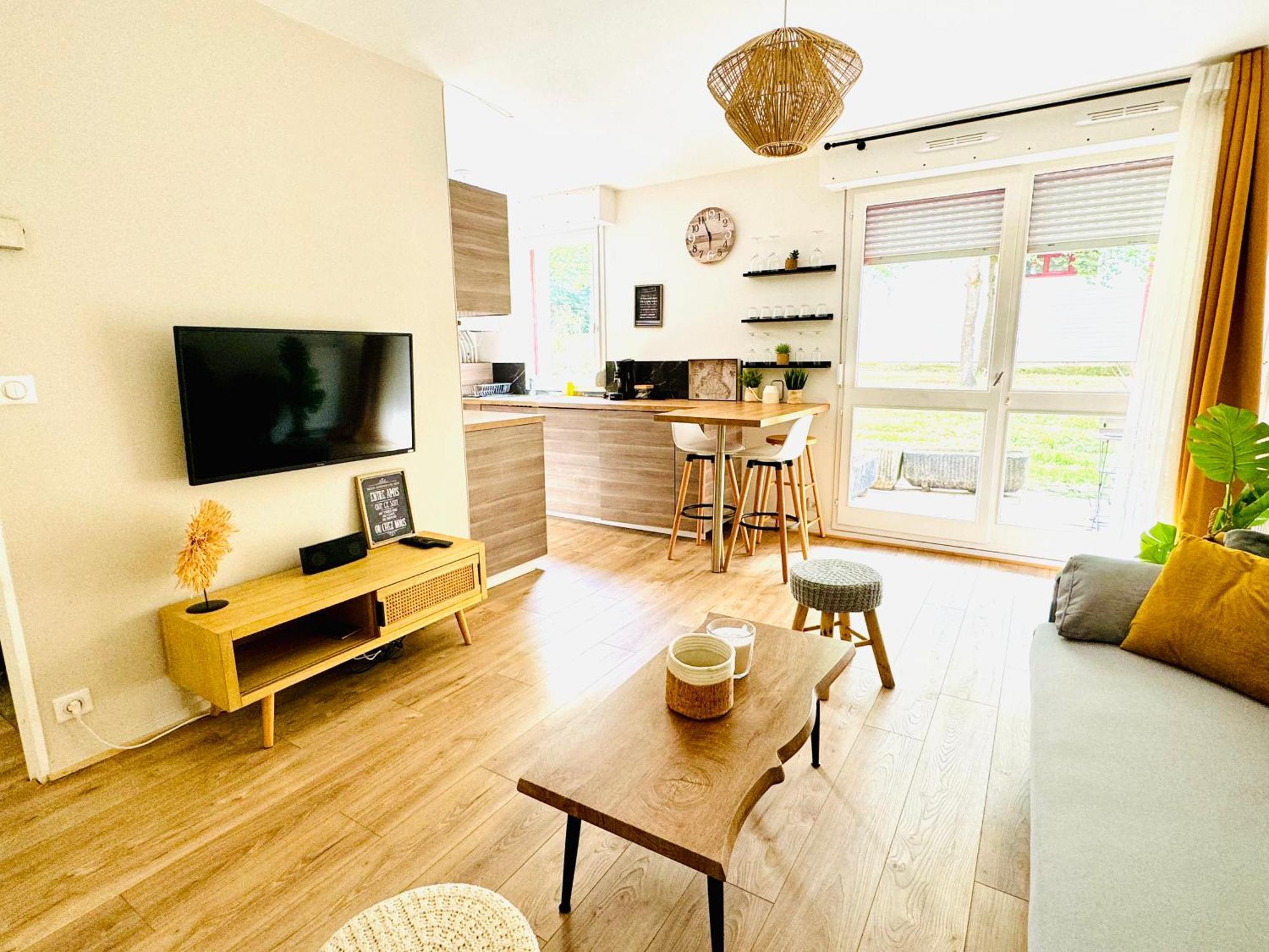 Bel Appartement Proche Parc & Lac Rennes Exteriör bild